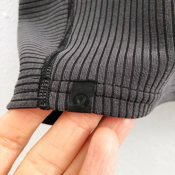 LULULEMON Ribbed Softstreme Cropped Tank Top Size 6 - Picture 8 of 12